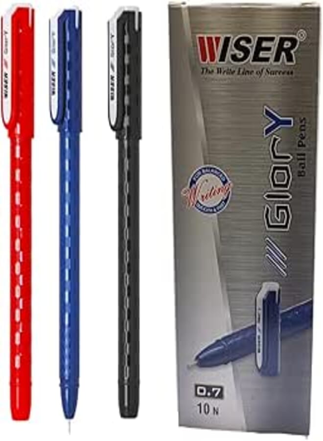 Wiser GLORY pen set of 10 pens -BLUE